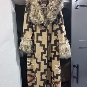 Tasha Polizzi Sedona Blanket Coat
